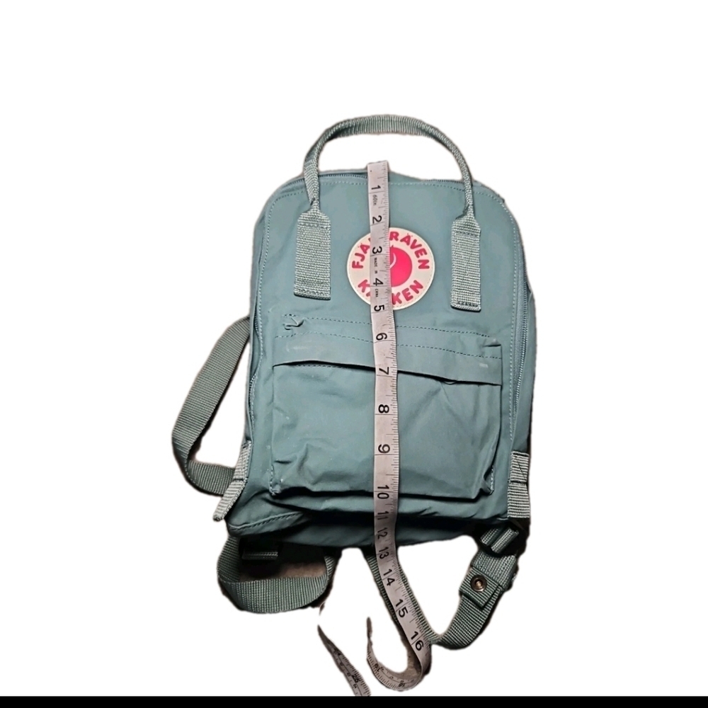 Fjallraven Kånken Unisex Green Outdoor Mini Backpack - Picture 13 of 14